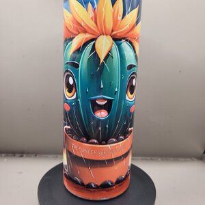 Cactus Stronger than the storm Cute funny 20 oz Tumbler #20016